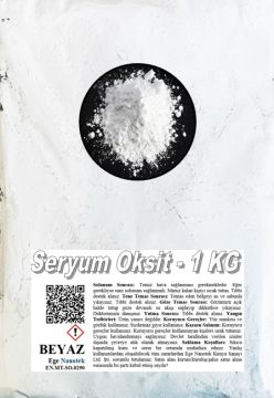 Oto Camı Parlatma Tozu Beyaz Seryum Oksit - 1 KG