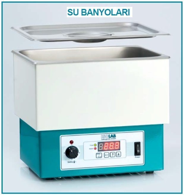 İSOLAB 602.02.001 banyo - su - 22 lt (1 adet)