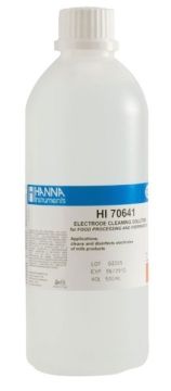 HANNA HI70641L Süt Ürünleri (Gıda Endüstrisi) için Temizleme ve Dezenfeksiyon Solüsyonu, 500 mL şişe