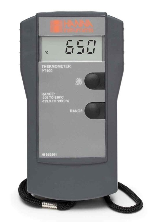 HANNA HI955501 Taşınabilir 4-Wire Pt100 Termometre