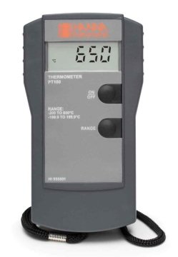 HANNA HI955501 Taşınabilir 4-Wire Pt100 Termometre