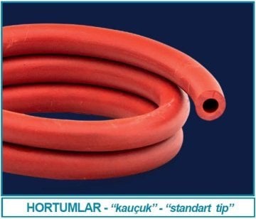 İSOLAB 052.10.005 hortum - kauçuk - 7.0 mm iç çap - 11.0 dış çap (1 metre)