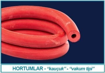 İSOLAB 052.11.001 hortum - kauçuk - vakum - 6.0 mm iç çap - 16.0 dış çap (1 metre)