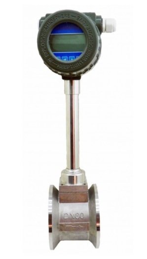 DN200 Sabit Tip Vorteks Debimetre Gaz 560-8000 m3/saat