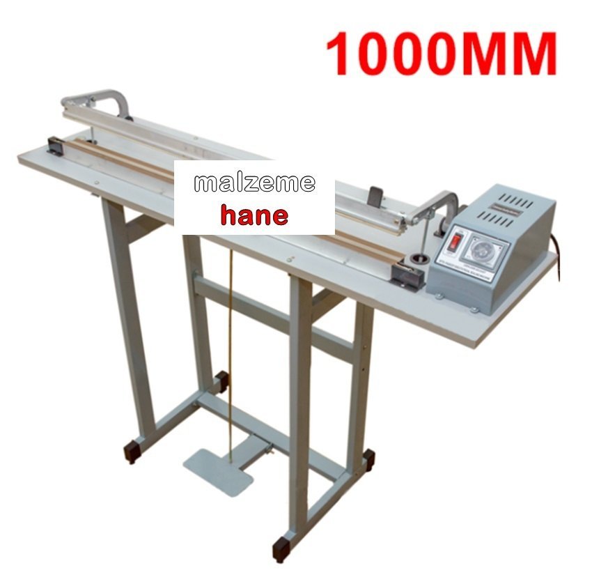 SFTD 1000 Ayaklı Poşet Yapıştırma Makinası (Kesmeli)