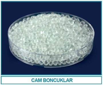 İSOLAB 030.60.003 cam boncuk - 3.0 - 3.5 mm diameter (1 kg)