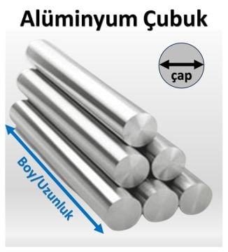 4 mm Alüminyum Çubuk