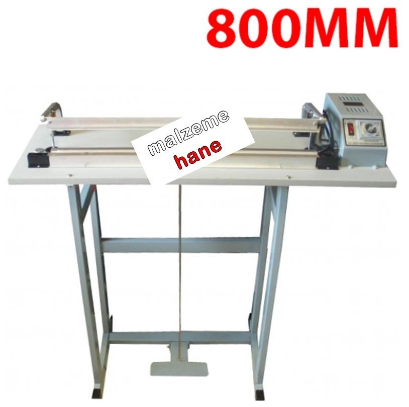 SFTD 800 Ayaklı Poşet Yapıştırma Makinesi (Kesmeli)