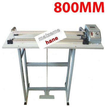 SFTD 800 Ayaklı Poşet Yapıştırma Makinesi (Kesmeli)