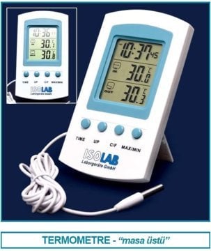 İSOLAB 060.02.001 termometre - elektronik (1 adet)