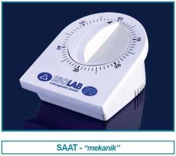 İSOLAB 055.03.001 saat - mekanik (1 adet)