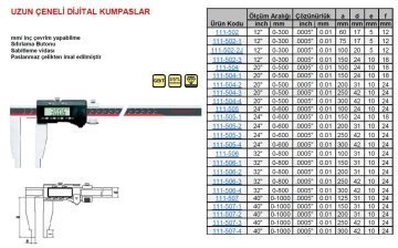 Dijital Çift Çene Kumpas 300/60mm