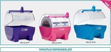 İSOLAB 058.02.001P parafilm dispenseri - mor (1 adet)