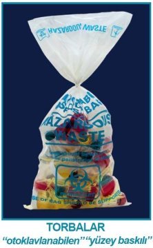 İSOLAB 039.20.002 torba - P.P - otoklavlanabilen - baskılı - 420 x 600 mm (50 adet)