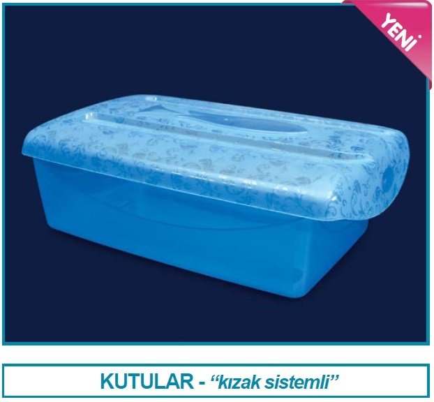 İSOLAB 062.31.002 saklama kutusu - raylı sistem - 5 lt (1 adet)