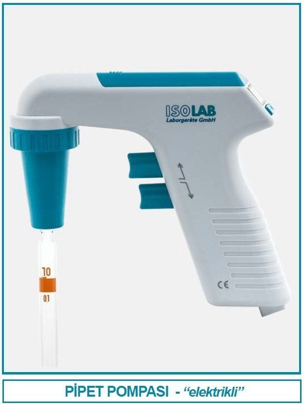 İSOLAB 010.01.005 pipet pompası - elektrikli (1 adet)