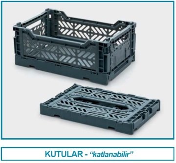 İSOLAB 062.38.904 kutu - transport - katlanabilir - 4 lt (1 adet)