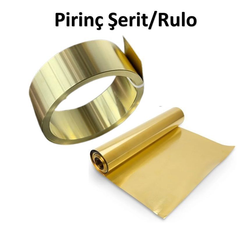 0.15 mm Pirinç Şerit Rulo