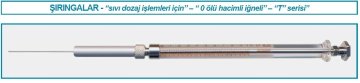 İSOLAB 094.32.020 şırınga - 0 ölü hacim iğneli - seri T - iğne tipi B - 2.0 ul (1 adet)
