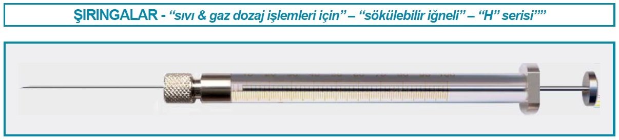 İSOLAB 094.51.905 şırınga - sökülebilir iğneli - seri H - iğne tipi A - 5.0 ml (1 adet)
