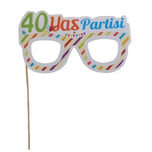 PartiPan 40 Yaş Partisi Konuşma Gözlüğü 10'lu