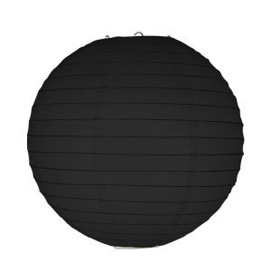 Siyah Dekor Fener 30 cm
