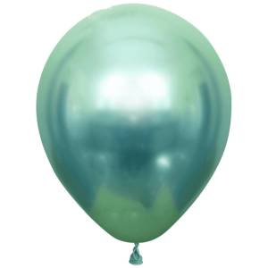 Yeşil Krom Balon 10 Adet