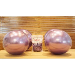 Mor Krom Balon 50 Adet