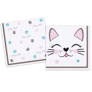 Miss Cat Kedi Kağıt Peçete 16 Adet