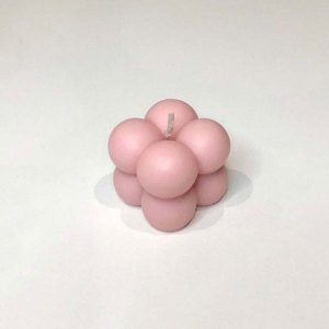 Kokulu Bubble Mum 2 adet pembe