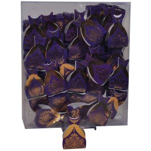 PartiPan Kaftan Şeklinde Hediyelik Kına Mor 50'li