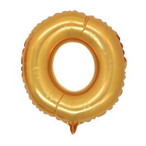 O Harf Altın Folyo Balon 100 cm