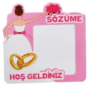 PartiPan Sözümüze Hoşgeldiniz Magnet Pembe 25'li