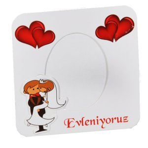 PartiPan Evleniyoruz Yazılı Magnet 25'li