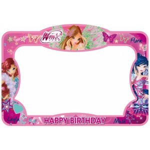 Winx Powerment Çift Taraflı Fotoğraf Çerçevesi