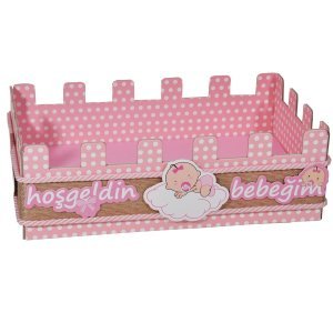 Bebek Sepeti Çit Pembe