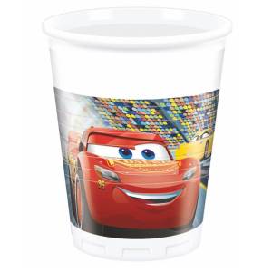 Cars 3 Plastik Bardak 8 Adet