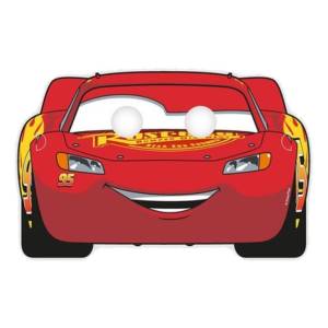 Cars Kağıt Maske 6 Adet