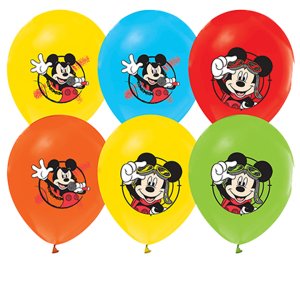 Mickey Mouse Baskılı Balon 10 Adet