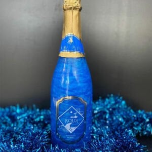Alkolsuz Simli Şampanya Mavi