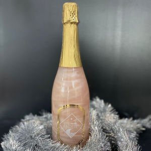 Alkolsuz Simli Şampanya Pembe