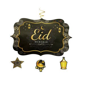 Ramazan Eid Mubarak Asmalı Tavan Süs