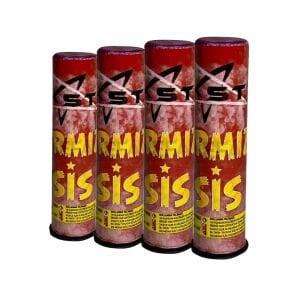 Sis Bombası Kırmızı 4 Adet