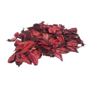 Kuru Gül Yaprağı Kırmızı Renk 100Gr