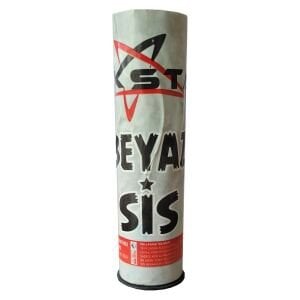 Sis Bombası Beyaz Tekli