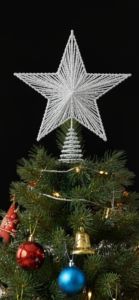 Yılbaşı Çam Ağacı Tepeliği Metal Büyük 6449-37