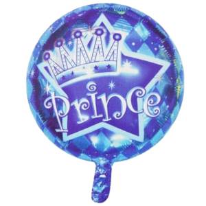 Prens Folyo Balon Mavi