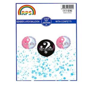 Cinsiyet Balonu Erkek Mavi 70 cm