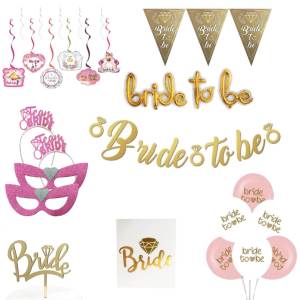 Bekarlığa Veda Bride To Be Parti Seti