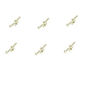 Darısı Başıma Geçici Dövme Gold 10 Adet